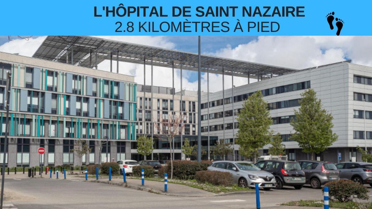 Saint Nazaire - Le Sembat - Proche Mer - Wifi Fibre Dış mekan fotoğraf